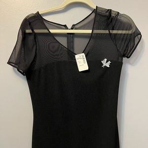 Black saks fifth avenue dress